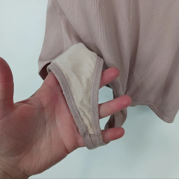 Girlfriend Collective Ribbed Bodysuit - Picture 5 of 5